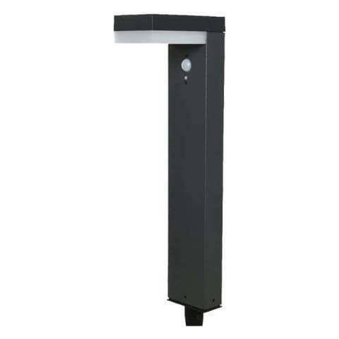 Lampada Solare A Led Su Supporto Con Sensore 9w 600 Lumen 16,5x10x50cm - Foto 1