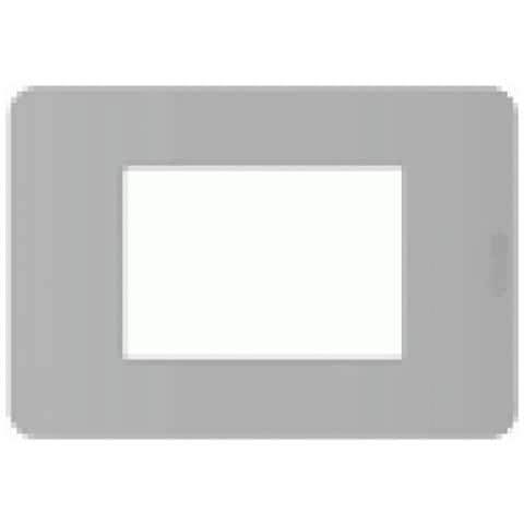 Placca 3 Moduli Grey Grigio Serie Matixgo - Bticino Ja4803jg - Foto 1