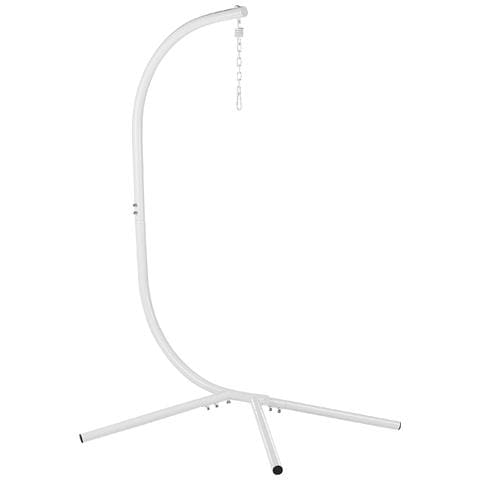 Sedia Sospesa Rattan Bianco Adria - Foto 7