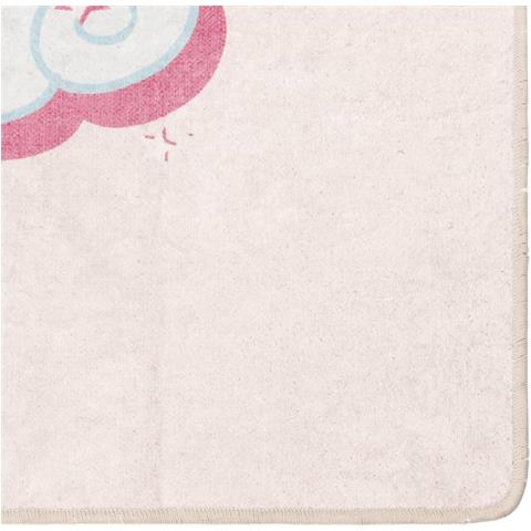 Tappeto Bambini Rosa 160x230 Cm Unicorno Lavabile Antiscivolo - Foto 3