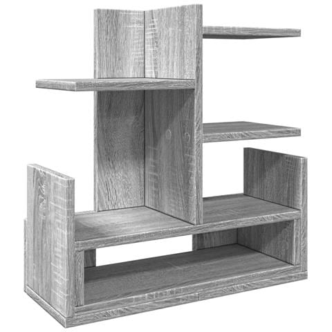 Organizer Scrivania Grigio Sonoma 49x20x52,5 Cm Multistrato - Foto 2