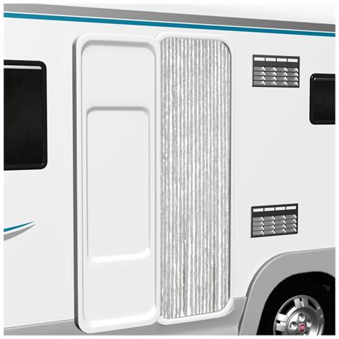 Tenda Antimosche Grigia 56x200 Cm In Ciniglia - Foto 1