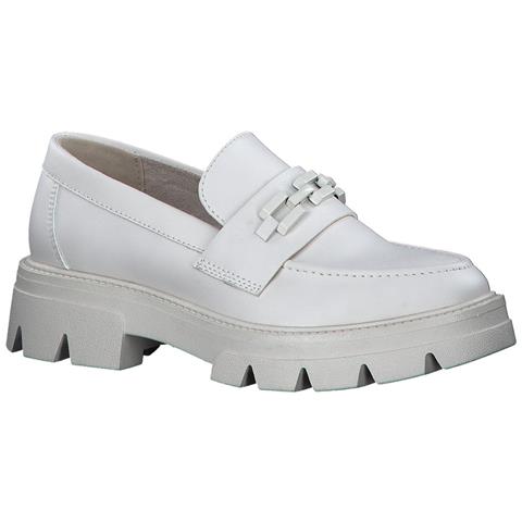 Beige Classic Closed Loafers Mocassino Sintetico E Tessile Scarpe Donna Beige Eu 41, 5-24700-30 462 - Foto 1