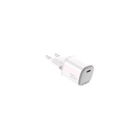 Uptc Caricabatterie Da Rete Gan 20 W 1 Porta Usb-c Bianco - Foto 1