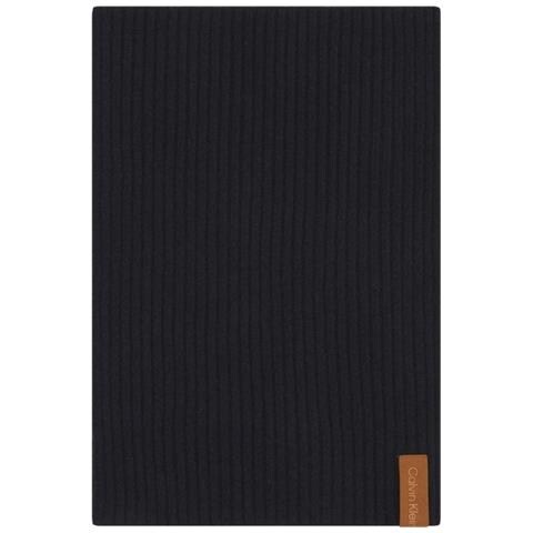 Cashmere Scarf 30x180 Sciarpe Tessile Naturale Accessori Uomo Nero Eu One Size, K50k509706 Bax - Foto 1