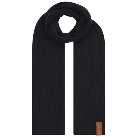 Cashmere Scarf 30x180 Sciarpe Tessile Naturale Accessori Uomo Nero Eu One Size, K50k509706 Bax - Foto 2