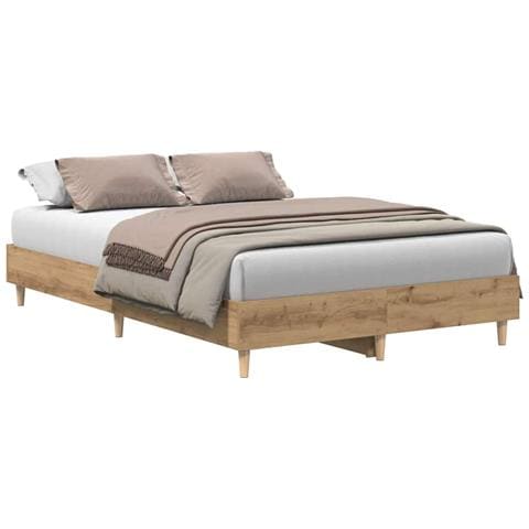 Giroletto Senza Materasso Rovere Artigianale 120x190 Cm - Foto 2