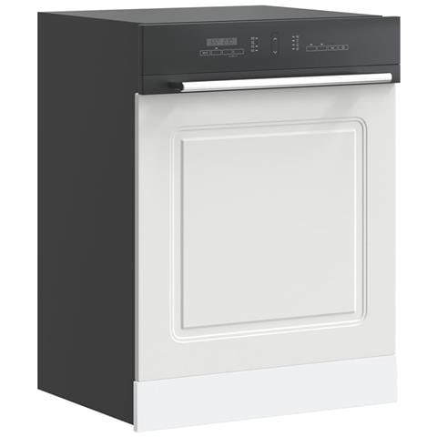 Pannello Lavastoviglie Kalmar Bianco 60x1,5x67 Cm In Truciolato - Foto 1