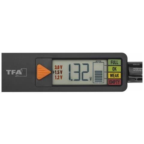 Tfa-dostmann 98.1126.01 Tester Per Batterie Nero - Foto 2