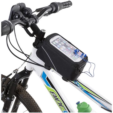 Borsa Per Bicicletta Rigon Con Frontale Trasparente Touch, Per Smartphone Fino A 6,3 Pollici. Uscita Per Cuffie E Chiusura A Zip. Montaggio Su Barra O Manubrio. - Foto 3