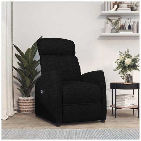 Poltrona Alzapersona Nera In Tessuto - Foto 8