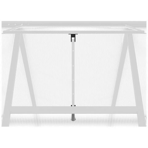 Telaio Serra con Base Argento 224x169x195 cm in Alluminio - Foto 9