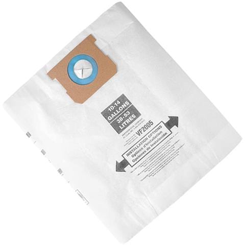 Sacchetti Per La Polvere Compatibili Con Gli Aspirapolvere Shop-vac (confezione Da 6) 10-14 Galloni - Foto 2