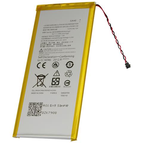 Batteria Per Smartphone Motorola Moto G4 Plus Li-polimero 3.8v 3000mah 11,4 Wh - Foto 1
