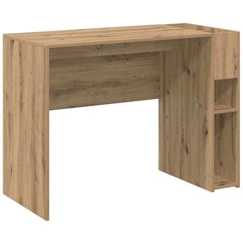 Scrivania Rovere artigianale 109 x 50 x 78 cm Legno multistrato - Foto 1