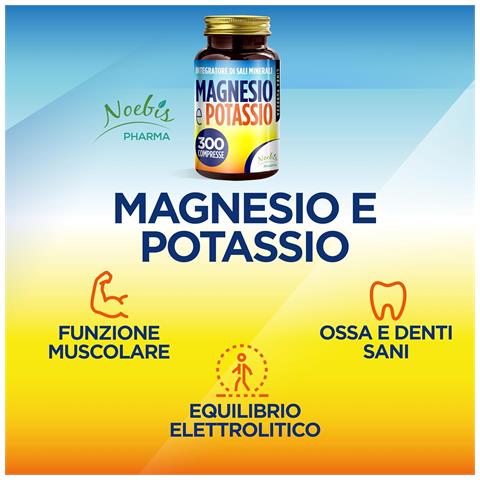 Magnesio e Potassio 300 Compresse - Citrato di Magnesio e Citrato di Potassio - Stanchezza, Affaticamento, Muscoli ed Equilibrio Elettrolitico (Confezione tripla) - Foto 5