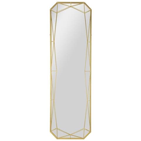 Specchio Da Terra Vkh1052-oro-vetro-46x2x153 Cm - Foto 2