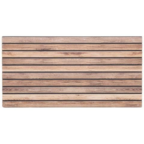 Pannelli da parete 10 pcs Marrone Chiaro 100 x 50 cm - Foto 2