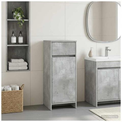 Mobile da Bagno Grigio Cemento 35 x 36,5 x 85 cm - Foto 2