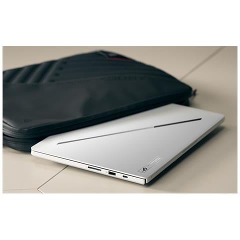 ROG Zephyrus G14 GU405AR-SY044W Intel Core Ultra 9 386H Computer portatile 35,6 cm (14") 3K 64 GB LPDDR5x-SDRAM 2 TB SSD NVIDIA GeForce RTX 5070 Ti Wi-Fi 7 (802.11be) Windows 11 Home Tedesco Bianco - Foto 16
