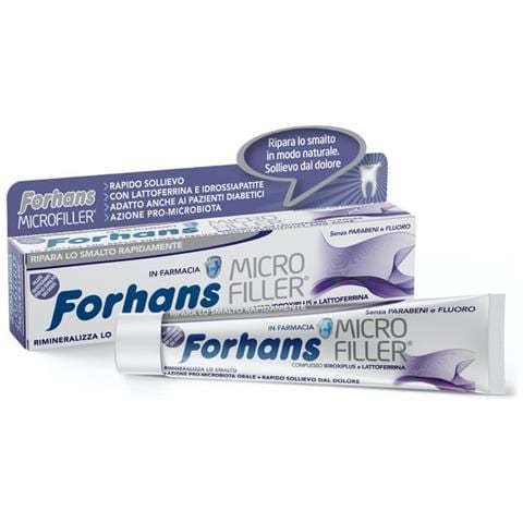 Forhans Dentifricio Microfiller Protezione Smalto 75 ml - Foto 1