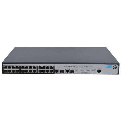 E 1910-24-PoE+ Switch - Switch - L3 - gestito - 24 x 10/100 (PoE+) +  - Foto 2