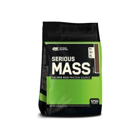 Serious Mass 12 Lbs (5443g) Eu - Optimum Nutrition - Gainers, Mass Gainers - Vaniglia - Foto 5