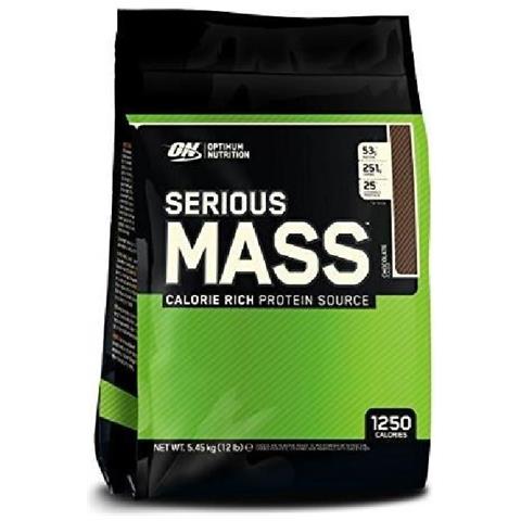 Serious Mass 12 Lbs (5443g) Eu - Optimum Nutrition - Gainers, Mass Gainers - Vaniglia - Foto 1