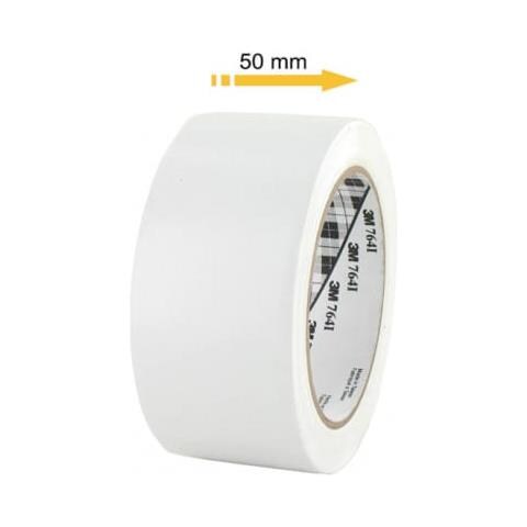 Nastro Isolante 764 50 Millimetri Bianco - Foto 2