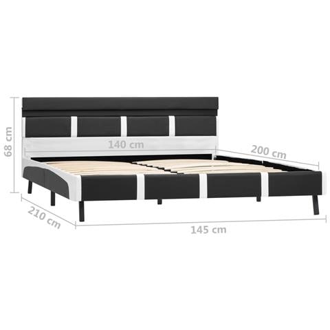 Giroletto con LED Grigio in Similpelle 140x200 cm - Foto 2