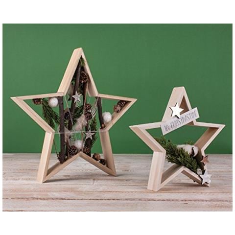 62829000 Set Cornice Legno Stella, Fscmixcredit - Foto 2