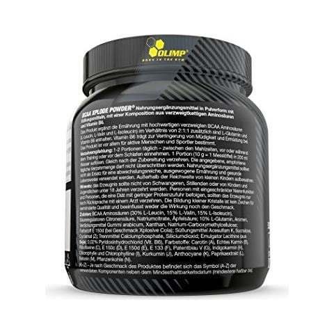 Olimp Sport Nutrition Bcaa Xplode Powder Orange 500g - Foto 3