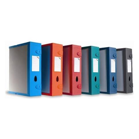 Scatola Archivio Combi Box E500 Dorso 9 Cm Blu Navy E500bn - Foto 1