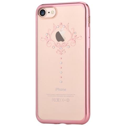 Cover Soft Crystal Iris Swarovsky Iphone 7 Plus Rose Gold - Foto 1