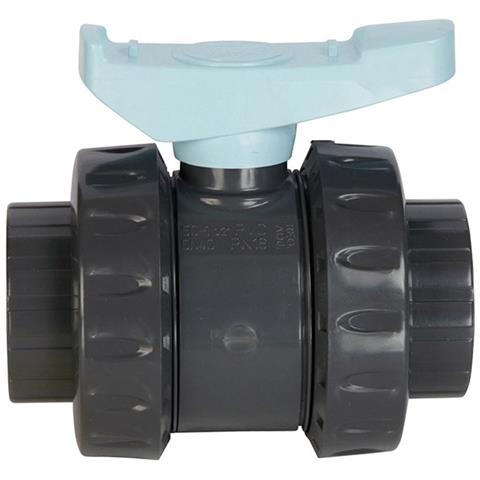 Valvola Doppia Unione Pvc Per Incollare 50mm Pn16 - Ast50 - Foto 1