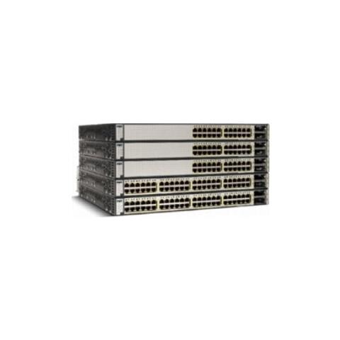 Ethernet Switch Cisco Catalyst 3750E-24TD 24 Porte Gestibile - 24 x RJ-45 - Porta Stack - 2 x Slot espansione - 10/100/1000Base-T - Foto 2