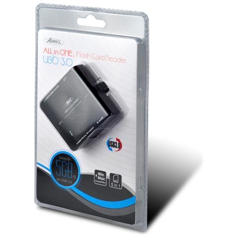 CR-008U3 USB 3.0 Nero lettore di schede - Foto 3