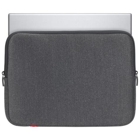 Custodia Antishock per Notebook (14") in Neoprene Colore Grigio - Foto 3