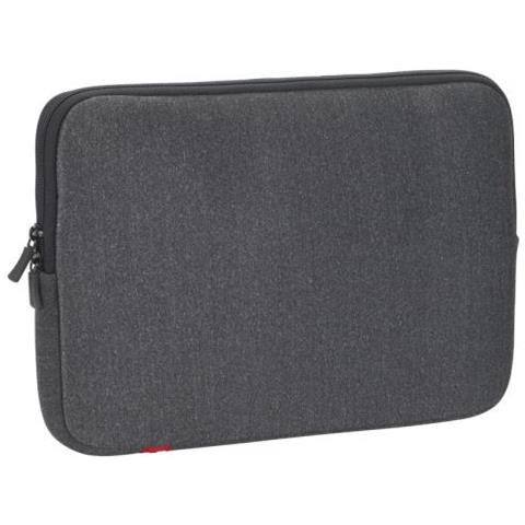 Custodia Antishock per Notebook (14") in Neoprene Colore Grigio - Foto 1