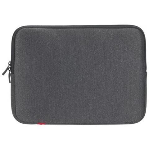 Custodia Antishock per Notebook (14") in Neoprene Colore Grigio - Foto 2