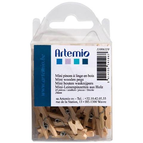 Mini Mollette In Legno - Foto 1