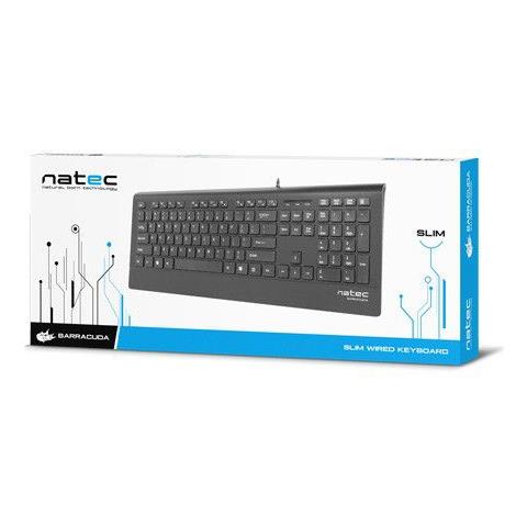 Tastiera Barracuda Wired Black Us (nkl-0876)  - Foto 2