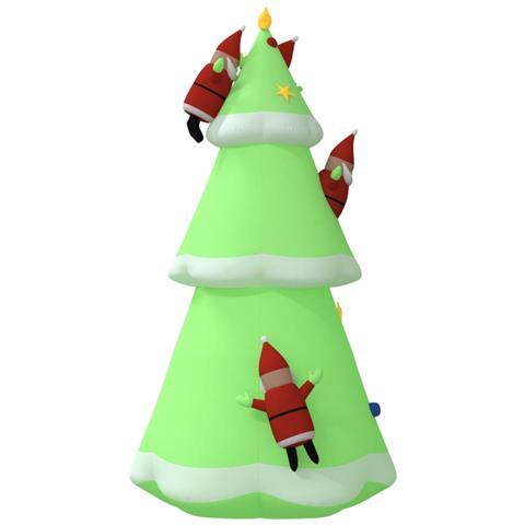 Albero di Natale Gonfiabile con LED 500 cm - Foto 9