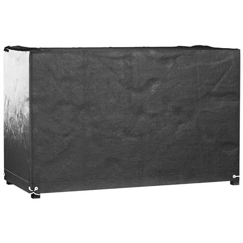 Copri Mobili Giardino 2pz 8 Occhielli 160x120x75cm Rettangolare - Foto 10