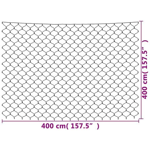 Luci Di Natale Rete Bianco Caldo 4x4m 544 Led Interni Esterni - Foto 2