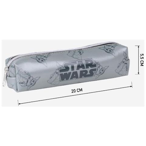 Astuccio Scuola Grigio 21 X 7 Cm - Foto 3