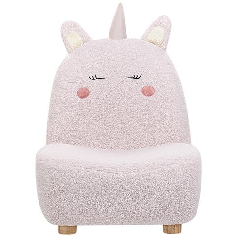 Sedia Per Bambini Tessuto Rosa Lulea - Foto 2