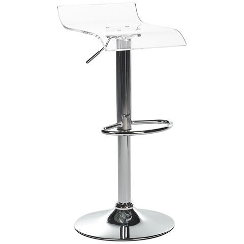 Set Di 2 Sedie Alte Neum Trasparente - Foto 2