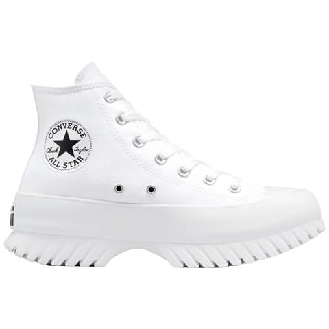 Chuck Taylor All-star Lugged 2.0 Hi A00871c, Unisex, Bianca, 39.5 - Foto 1