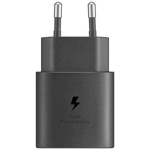Caricabatterie Fast Charging Originale Ultra Rapido Casa Da Rete Usb-c Ep-ta800 25w Black Bulk - Foto 2